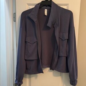 Yogalicious Women's Utility Jacket in Purple